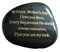 from Daughter or Son Happy Mother's Day. I Love You mom. Everyday, Around The Clock, Always Remember, That You are My Rock. Engraved Rock Unique Rare